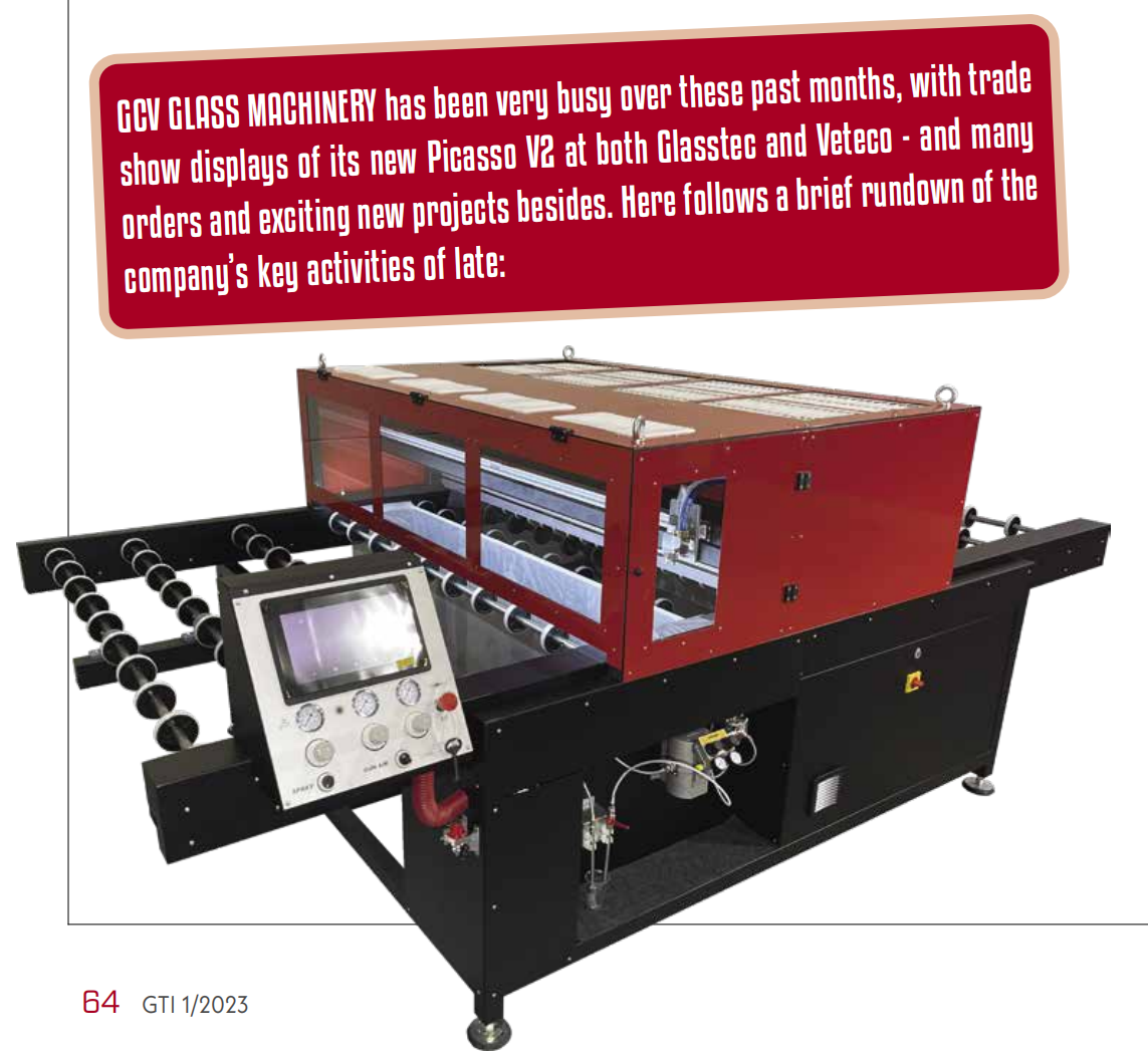 GCV GLASS MACHINERY Glasstech Canada